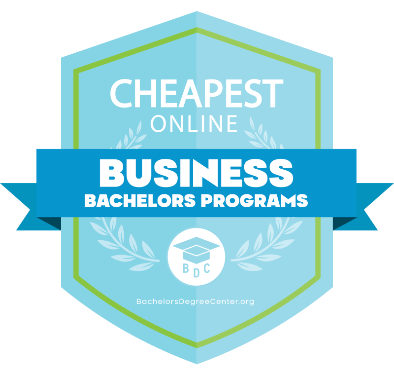 Cheapest Online Business Bachelors Programs Badge