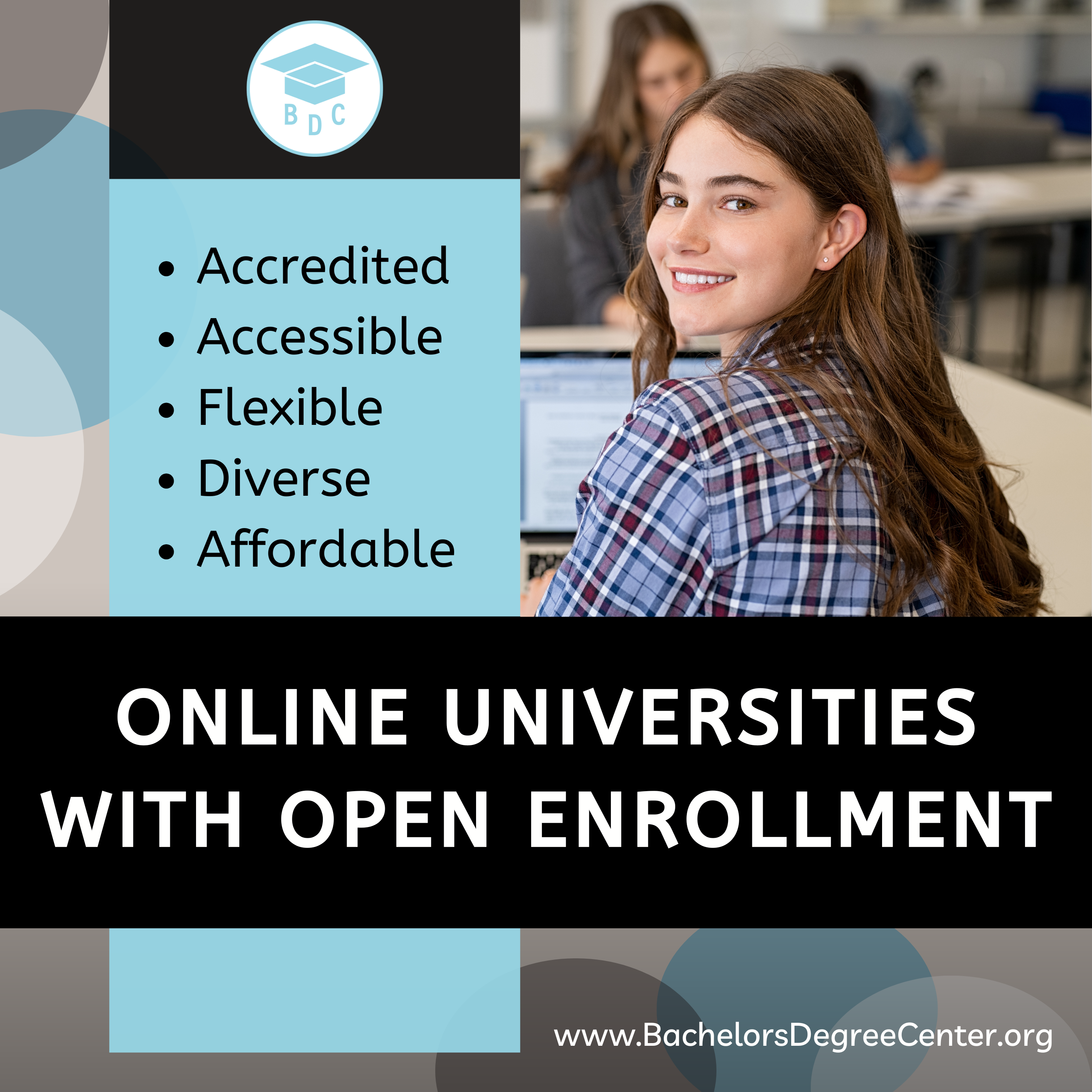 Online Universities with Open Enrollment