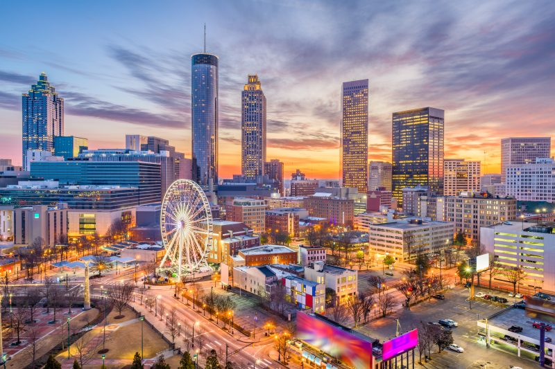 Atlanta, Georgia is a great place to live with an online business degree.